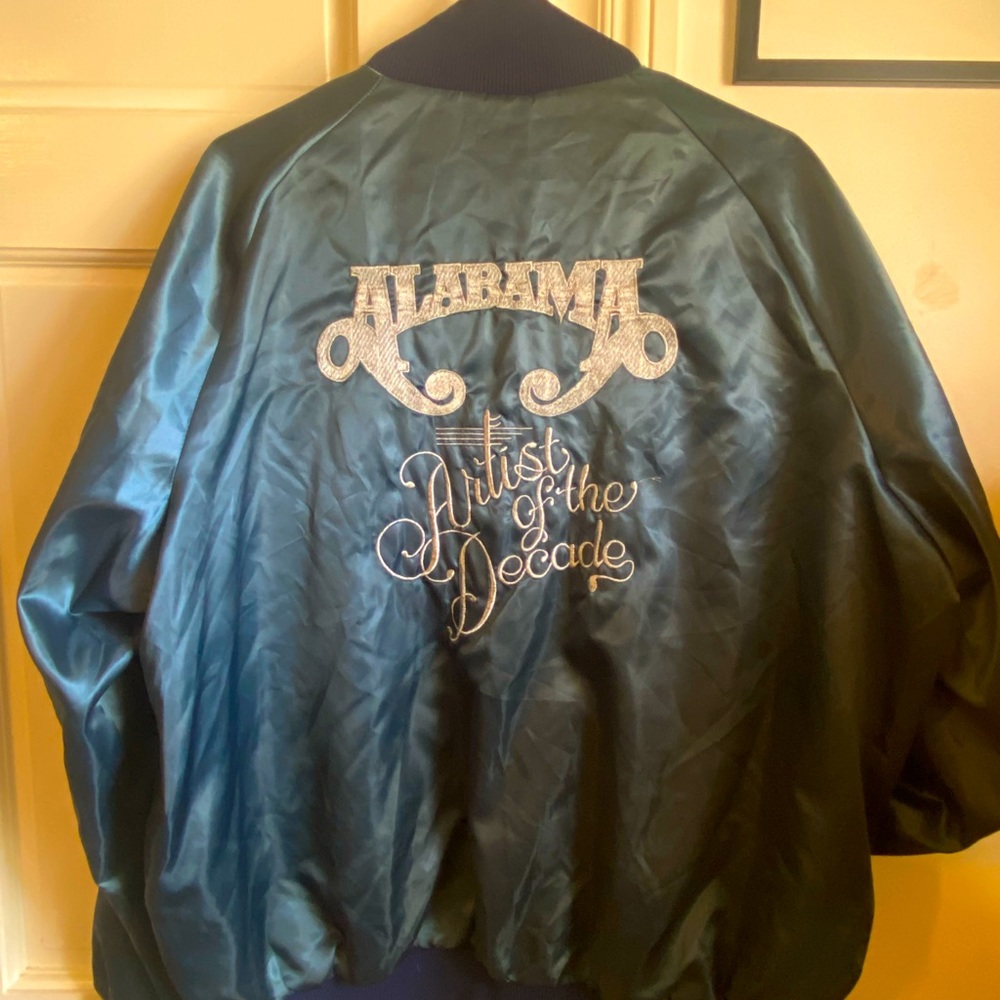Satin embroidered Alabama Artist of the Decade jacket XL